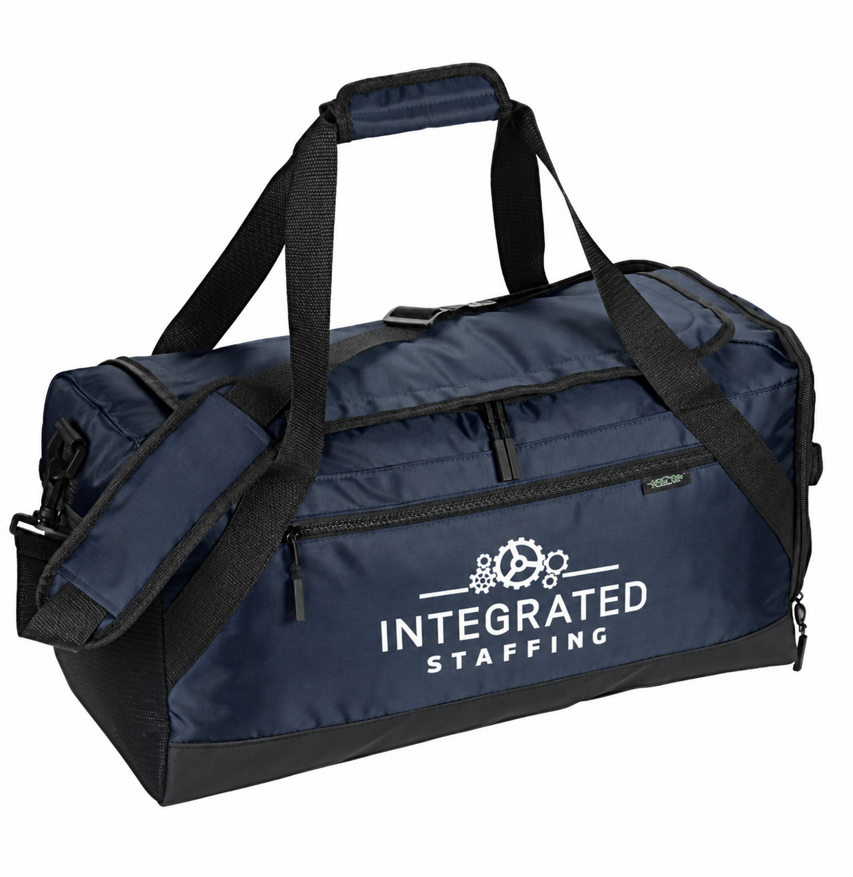 Crossland Duffel - Embroidered with the Integrated Staffing logo